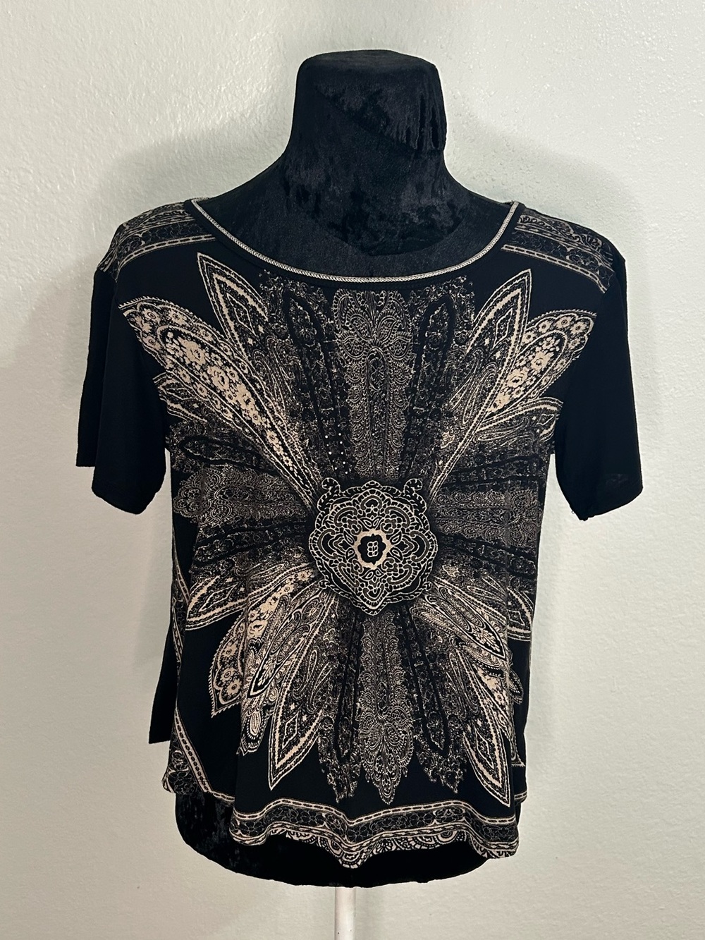 Vanilla Sugar Rhinestone Top Petite Small